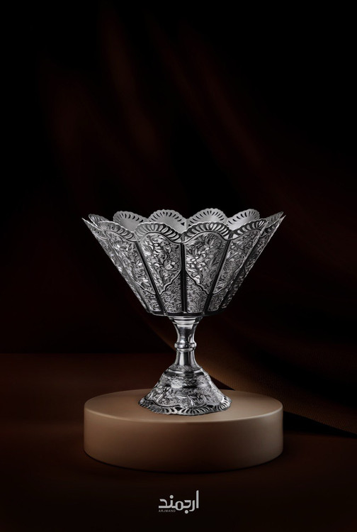 آجیلخوری قلمزنی تبریز مدل پروانه